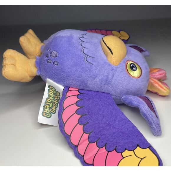 My Singing Monsters Tweedle Plush 8" Purple Bird Commonwealth 2020 - SOUND ERROR - Picture 3 of 13